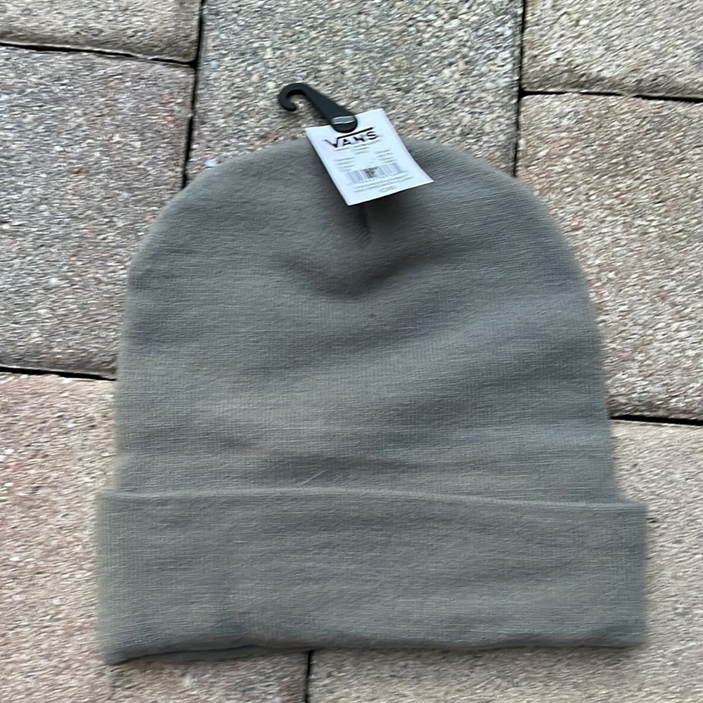 Vans WM Breakin Curf Grey Beanie Skateboarding Hat Women & Men VN0A5GUV85T - Picture 7 of 15